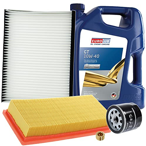 ATEC Germany Inspektionspaket Filterset mit 1x Ölfilter, 1x Luftfilter, 1x | Kompatibel mit: FIAT PUNTO, PUNTO Kasten/Schrägheck, LANCIA YPSILON