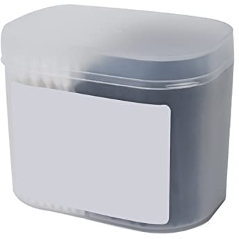 tinysiry Hisopo de algodón, 300 unids/caja palillo de hisopo de algodón con espiral de doble extremo para aplicación de maquillaje, aplicador con punta de algodón para limpieza de oídos 3 piezas