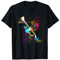 Trompete Spieler Musiker Geschenke & Designs - Unisex Erwachsene - Trompete T-Shirt - Black, Multicolored - S - Kurzarm - Crew-Kragen - Klassisch - Casual - Small - US - Regulär