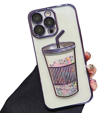 NOGRAX Handyhülle Quicksand Liquid Cups Case Für iPhone 11 13 14 Pro Max 12 13Promax 14Promax Silikon Stoßfeste Abdeckung-Für iPhone 11,5