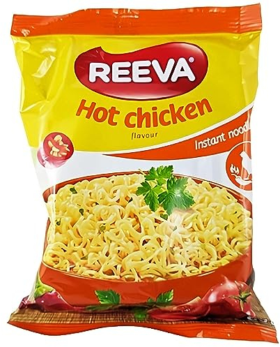 Reeva Instant Noodles Huhn scharf 60er Pack (60 x 60g) Instant Nudeln