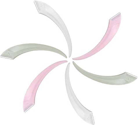 FOMIYES 6stücke Augenbrauenrasierer Gesichts Haar Razor Trimmer Für Frauen Kompakt Abs Material Rostfrei Mit Griff Für Outdoor Beauty-tools