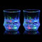 ITODA 2pcs Gobelets Lumineux à LED Multicolores 200ml Verres à Boisson Changeant de Couleur Verres à Liqueur Automatique Tasse Clignotante Amusants Décoration Bar Fête Cadeau pour Anniversaire Noël