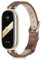 Xisair Replacement Strap for Xiaomi Band 8 Leather Strap, Lightweight, Soft and Comfortable Bracelet Accessories for Smart Watches Xiaomi Smart Band 8 Straps for Women Miband 8 Wristband