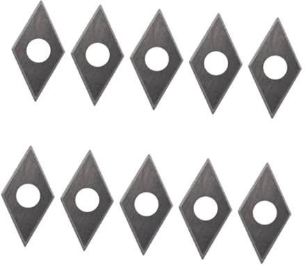 Housoutil 10pcs Tungsten Steel Tile Cleaner Heads Grout Removal Tool Set for Wide and Deep Tile Joints