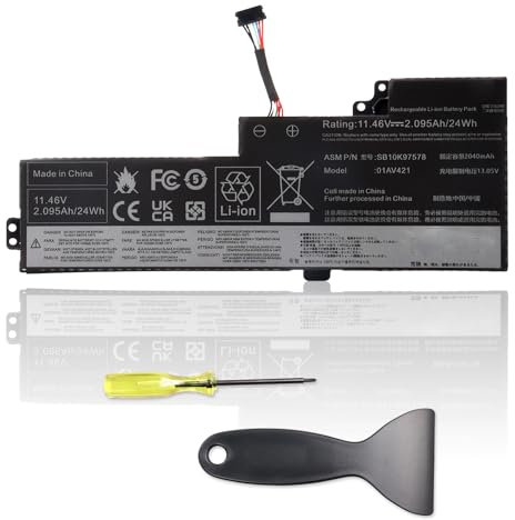 OPAHUTER 01AV421 Laptop Battery Replacement for Lenovo ThinkPad T470 T480 A475 A485 TP25 Anniversary Edition 25 Series Notebook,for 01AV419 01AV420 01AV489 SB10K97576 SB10K97577 SB10K97578 Battery