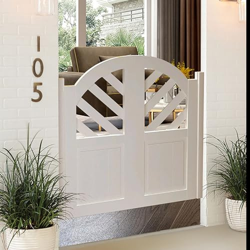 LLYLAFDC Porte A Battente per caffè in Legno Robusto, Stile A Filo con Chiusura Automatica, Porte Doppie per Corridoio con Cerniere in Metallo, Porte Moderne for Saloon(W100*H90cm)