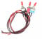 Kleine Schalter Mini Schalter für Licht, Mini Kippschalter Auto Mini Kippschalter Mini Momentanen Druckschalter mit 30cm Kabel für Autos Rennwagen LKW 10 PCS
