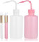 Prasacco 4 Pcs Lash Cleaning Kit Lash Shampoo Brush Eyelash Cleaning Brush Tatoo Wash Bottle Facial Cleaning Brush Plastic Lash Wash Bottle for Eyelash Extension Supplies