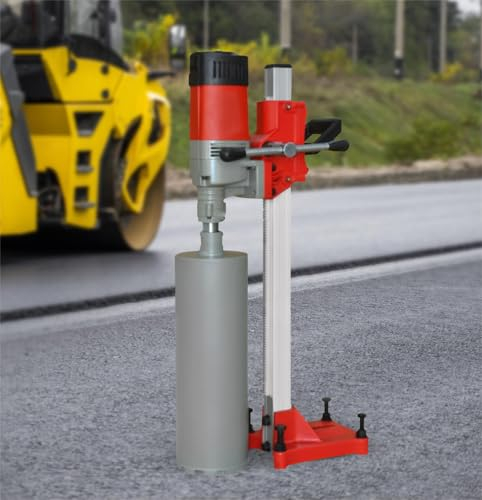 Taladro de Núcleo Magnético 2300 W,Taladradora Magnético Profesional, Magnético Profesional Taladro Magnético, Máx profundidad 80 cm, Diámetro 0-165 mm, 740 rpm