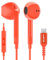 LUDOS FEROX Kopfhörer In Ear Kopfhörer mit Kabel und Mikrofon, 5 Jahre Garantie, In Ear Ohrhörer, 3,5 mm Klinkenstecker Earbuds, Satte Bässe Earphones, Headphones für iPad, Huawei, Samsung - Koralle
