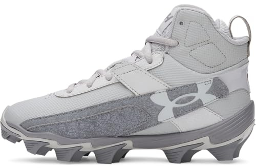 Under Armour Boys Harper 10 Rm Jr, 075 Baseball Gray Steel Baseball Gray, 3 UK