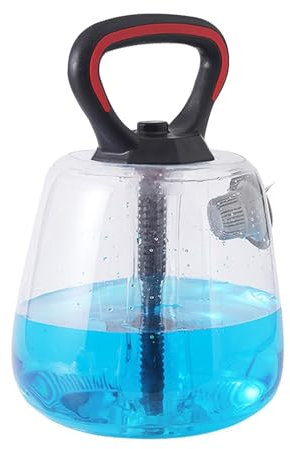 Kettlebell mit Wasser befüllbar – Kettlebell-Gewichte | Fitness-Kesselkugeln mit Wassereinlass, Gewichtheber-Tool für verfügbare Gewichte bis 18 lb