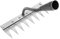 Râteau de Désherbage Multifonction en Métal, Râteau De Jardin, Râteau De Jardin Portable pour Désherber, Outillage De Jardin pour Désherber/Ameublir/Semence (sans Manche) (8 Dents)