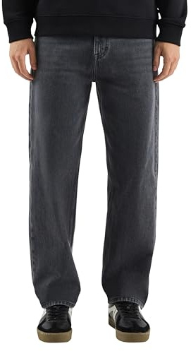 QS Jeans/Loose Fit/Mid Rise/Straight Leg