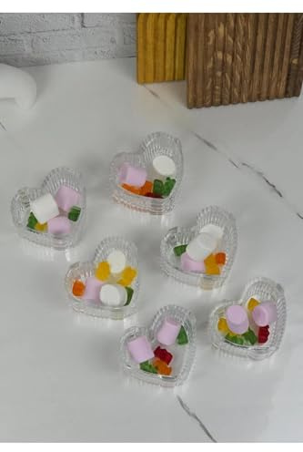 Lot de 6 coupelles pour trempettes – Verre ou bambou – Mini bols pour ketchup, mayonnaise, sauces, trempettes, confitures, miel, beurre, collations, noix, entrées et desserts – Petites coupelles de
