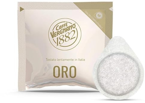150 Cialde Compostabili Filtro Carta 44mm Caffe Vergnano Miscela Oro - L'Emporio del Caffè