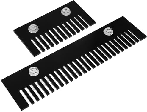 UTHCLO 2 Stück Acryl Aquarium Überlaufkämme mit Saugnäpfen Überlaufschutz für Fischbecken 10cm 20cm Anti Überlauf für Kristallklares Wasser