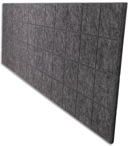 Imstande - Akkustik Trennwand Büro Schreibtischtrennwand (120x40cm)
