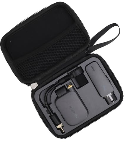 RiToEasysports Système sans Fil pour Saxophone, Microphone pour Saxophone sans Fil UHF avec émetteur-récepteur Rechargeable, Portée de 40 M, Autonomie de 5 Heures, pour Les Musiciens de Scène