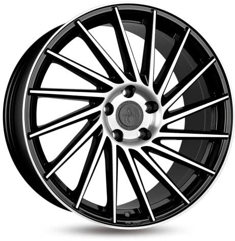 Keskin KT17 8JX18 5/112 ET45 72.6 BLACK FRONT POLISH Alufelge