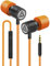 LUDOS Ultra Kopfhörer In Ear Ohrhörer mit Kabel und Mikrofon, Kristallklarer Klang, Ausgewogene Höhen und Tiefen, Neuer Memory Foam, Langlebiges Kabel, Bässe, Lautstärkeregelung, Earphones für Handy