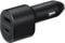 Samsung Super Fast Dual Car Charger (45W+15W) Dual Ports USB-C & USB-A - Black - EP-L5300XBEGWW