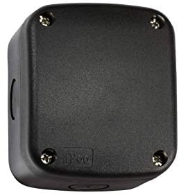 Knightsbridge JB007BK Small IP66 Weatherproof Enclosure in Black