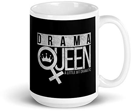 drama queen queen bitch friends coronation gift Mug 4
