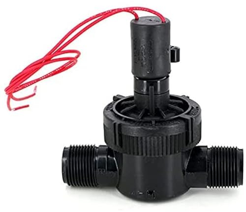 Suinga ELECTROVALVULA DE RIEGO 1 24V EZ FLO PLUS, rosca MACHO. Funciona con programadores eléctricos de cualquier marca del mercado, Toro Company Negro
