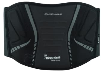 BLACKWILD Nierengurt Motorrad | 3M Thinsulate Warme Nierengurt Motorrad Herren und Damen für kaltes Wetter | Nierenwärmer Lendenwirbelstütze Nierengurt (S)