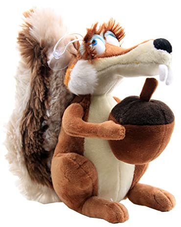 Laruokivi Lustige Nette Tier Puppe Scratte Eichhörnchen Gefüllte Plüsch Spielzeug 8'' Geschenk