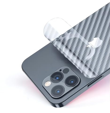 KNOXS 3 Pack Back Screen Protector for iPhone 15 Pro Max, Soft PVC Matte Texture Full Coverage Film [Anti-Fingerprint, Anti-Scratch] Protector iPhone 15 Pro Max Back Film -Translucent