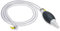 Relaxdays Handpumpe für Benzin, Diesel, Wasser, 2er Set, 2 m Schlauch zuschneidbar, Umfüllpumpe Flüssigkeiten, grau/weiß