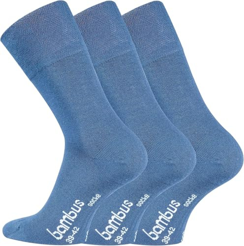 FussFreunde 6 Paar Damen Bambus Socken, Geruchs-Killer mit Anti-Loch -Garantie