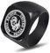 Gu Feng Mode USMC Edelstahlring Männer Punk Biker Ringe