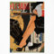 DOLJKCS Trendiges Fleabag-Poster, bunt, eklektisch, Leinwand, Wandkunst, Vintage, Zimmer, ästhetisch, Retro, lustig, Barwagen, Dekoration, Cocktailgemälde, Drucke für Heimdekoration, 40,6 x 61 cm,