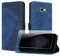 JayModCase Handyhülle für Samsung Galaxy A5 2017 / A520 mit Schutzfolie, Flip Wallet PU Leder Galaxy A520 hülle [Kartenfach] [Magnet] [Ständer] 360 Stoßfeste Schutzhülle - Blau