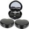 minkissy 3sets Contacts Lens Cases Portable Lens Box Mirror Travel Eye Contacts Case