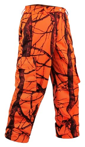 GUGULUZA Jagdhose für Herren, lautlose Jagdhose mit Fleecefutter, wasserabweisend, Camouflage-Kleidung für Hirschjagd