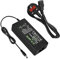 Power Supply 24V 5A,AC 100-240V to DC 24V 120W Converter Adapter Driver Transformer with 5.5mm x 2.5mm/2.1mm Jack, UK Plug for Led Strips,LCD Monitors,CCTV Camera