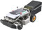 Tosaerba radiocomandato S1 2WD 56 V 12 Ah, multi-funzione RC tosaerba con altezza di taglio 4,6 – 4,6 pollici, lama reale per falciare 0,75 acri