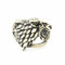 Games of Thrones Houses Starks of Winterfells Anime Rollenspiel Anime Ring Rollenspiel Ring Kostüm Ring Schmuck für Jungen Mädchen, Einheitsgröße, Kristall
