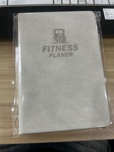 BIROYAL Trainingstagebuch Deutsch mit 186 Workout für dein Krafttraining, Undatierte Trainingsbuch A5, Fitness Journal für Fitnessenthusiast, Workout Gym Buch für Bodybuilding im Gym & ​Heimtraining