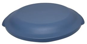 Tupperware Picknick Teller 4er Set wiederverwendbar Wohnmobil Lunch Plates (blau 700ml)