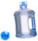 Gralara Thickened Water Dispenser Bottle Reusable Pure Water Bucket Mineral Water Barrel Portable Water Container Pure Water Bottle with Handle for Camping Outdoor Home Office,Blue,3L
