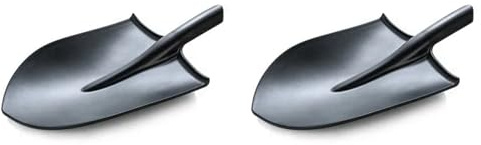 Reinscer 2X Geschirrteller, Gefrostetes Porzellanimitat, Schaufeln, Geschirrteller, Snack-Tablett, Grillplatte, B