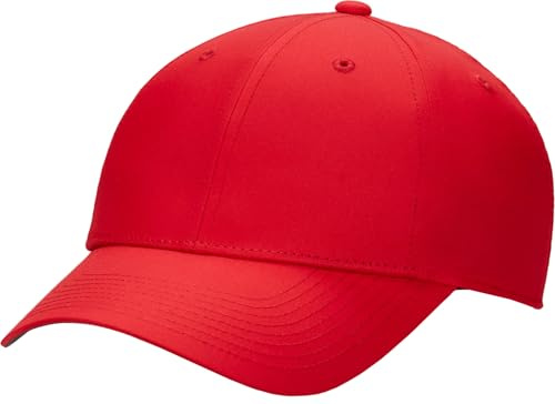 Nike Dri-Fit Club Strukturierte Cap Mit Leerer Vorderseite, University Red/White, FB6452-657, M/L