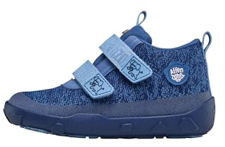 Affenzahn Übergangsschuh Knit Happy | Wasserdicht, atmungsaktiv und vegan mit Kaltfutter, Klettverschlüssen und rutschfester Sohle, Größen 21 bis 32