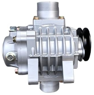Abgasturbolader Passend für Mini Roots Supercharger AMR300 Kompressor-Gebläse-Booster-Turbine 0,5–1,3 l Turbolader Air Turbinator(With 5PK Pulley)